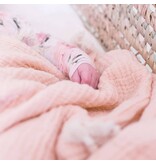 Crane Baby 6 Layer Muslin Blanket Desert Rose