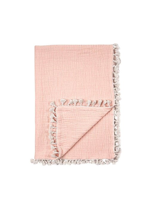 6 Layer Muslin Blanket Desert Rose