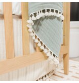 Crane Baby 6 Layer Muslin Blanket Fern