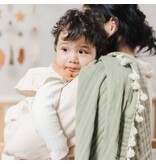 Crane Baby 6 Layer Muslin Blanket Fern