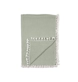Crane Baby 6 Layer Muslin Blanket Fern
