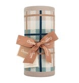 Crane Baby Charlie Farmhouse Knitted Plaid Blanket
