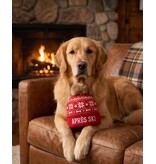 Haute Diggity Dog Apres Ski Pom Pom Hat  | Squeaker Dog Toy