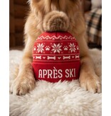 Haute Diggity Dog Apres Ski Pom Pom Hat  | Squeaker Dog Toy