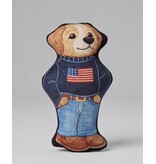 Haute Diggity Dog Ruff Lauren Teddy Dog | Plush Squeaker Dog Toy