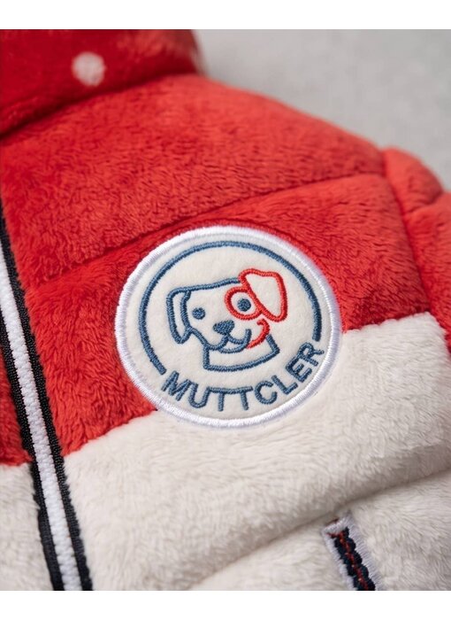 Muttcler Puffer Jacket  | Squeaker Dog Toy