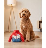 Haute Diggity Dog Muttcler Puffer Jacket  | Squeaker Dog Toy