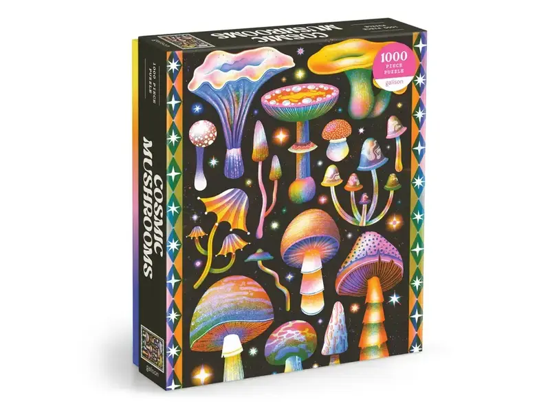 Chronicle Books Puzzle 1000 Cosmic Mushrooms