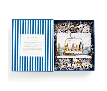 Puzzle 1000 Book Box Gray Malin Aspen