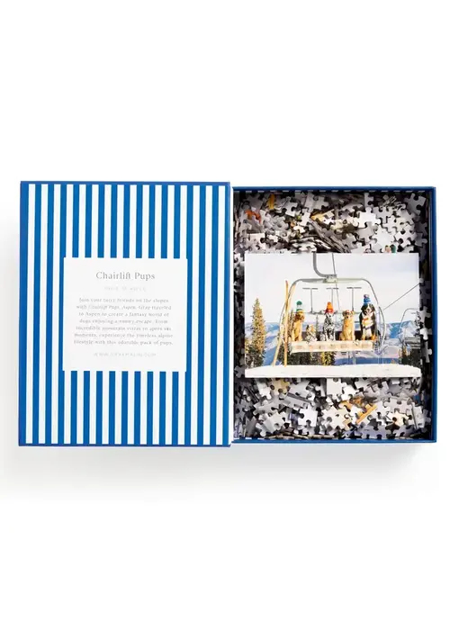 Puzzle 1000 Book Box Gray Malin Aspen