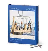Chronicle Books Puz 1000 Book Box Gray Malin Aspen