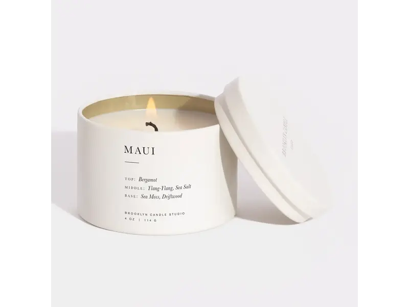 brooklyn candle studio Maui Travel Candle