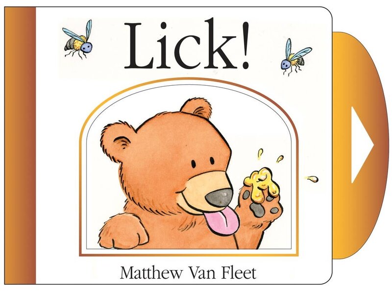 simon & schuster Lick! by Matthew Van Fleet