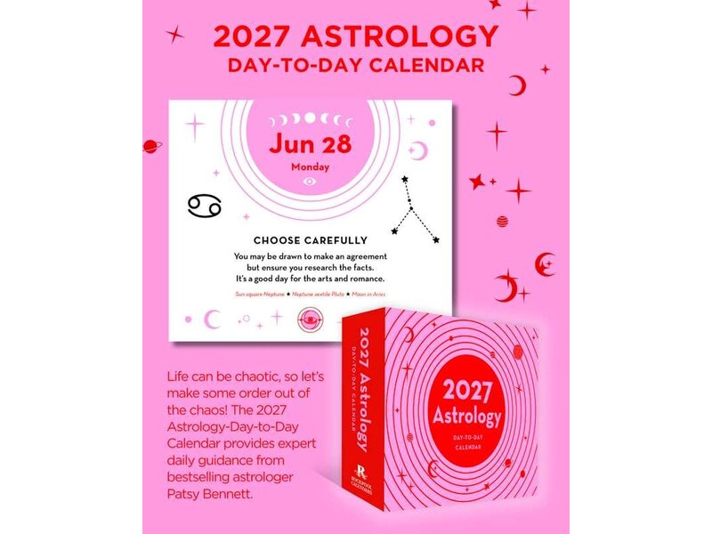simon & schuster 2027 Astrology Day-to-Day Calendar