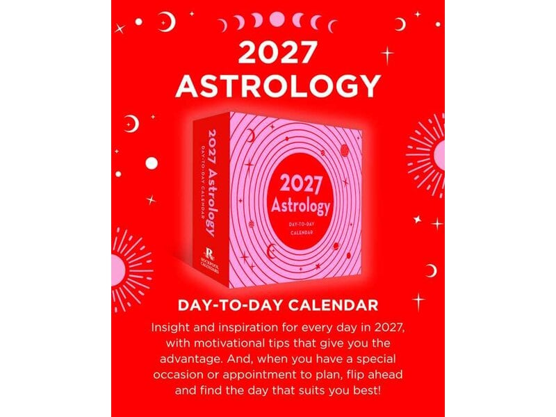 simon & schuster 2027 Astrology Day-to-Day Calendar
