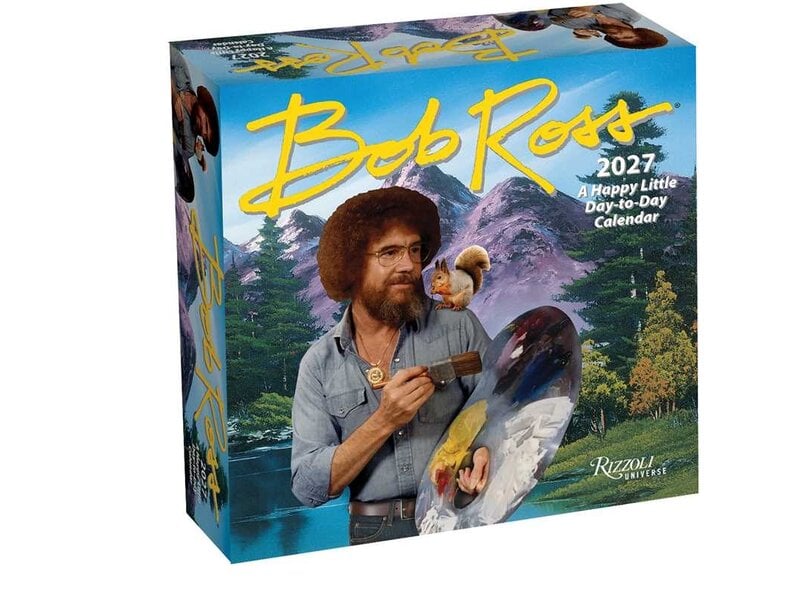 simon & schuster Bob Ross 2027 Day-to-Day Calendar