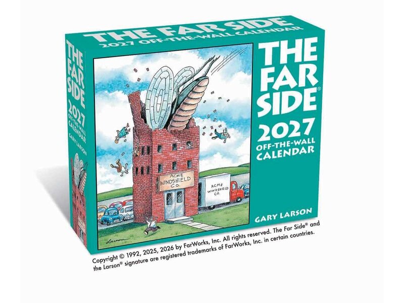 simon & schuster Far Side® 2027 Off-The-Wall Day-to-Day Calendar