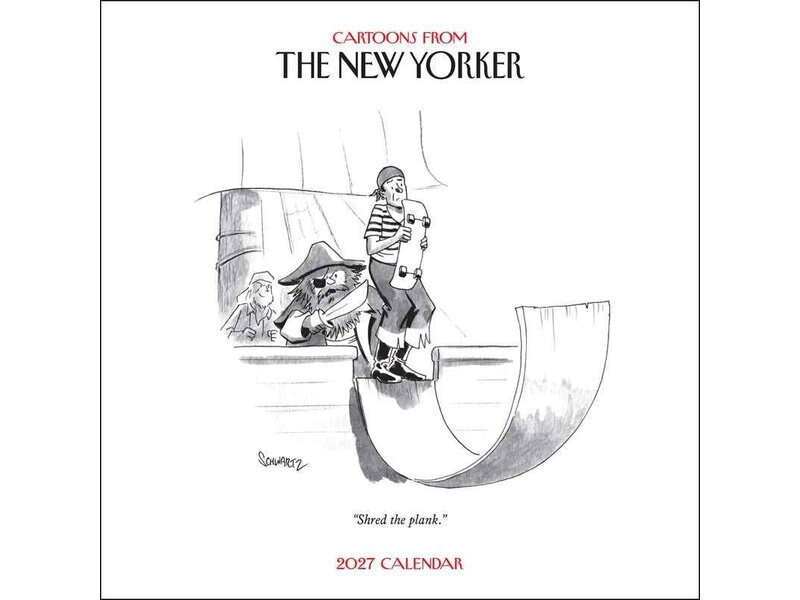 simon & schuster Cartoons from The New Yorker 2027 Wall Calendar