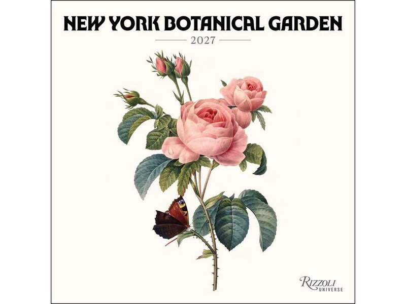 simon & schuster New York Botanical Garden 2027 Wall Calendar