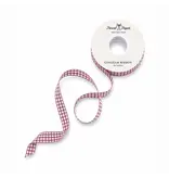 Parcel Paper 'berry' Gingham Ribbon