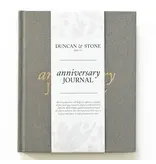 Duncan & Stone Paper Co. Anniversary Journal | Wedding Book | Gift For Wife or Spouse