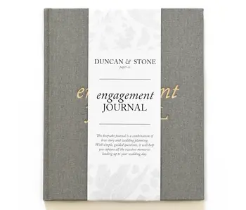 Engagement Journal | Gift For New Brides | Book For Couples
