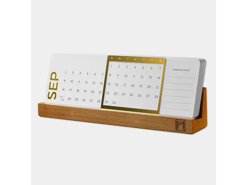 Fine Moments Desktop Perpetual Calendar