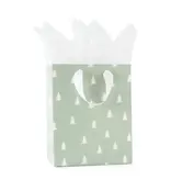Sugar Paper Christmas Trees Gift Bag