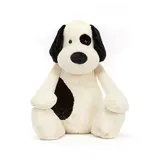 JellyCat Inc Bashful Black & Cream Puppy Gigantic