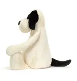 JellyCat Inc Bashful Black & Cream Puppy Gigantic