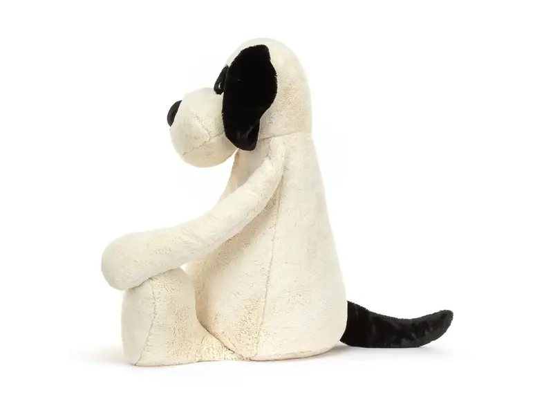JellyCat Inc Bashful Black & Cream Puppy Gigantic