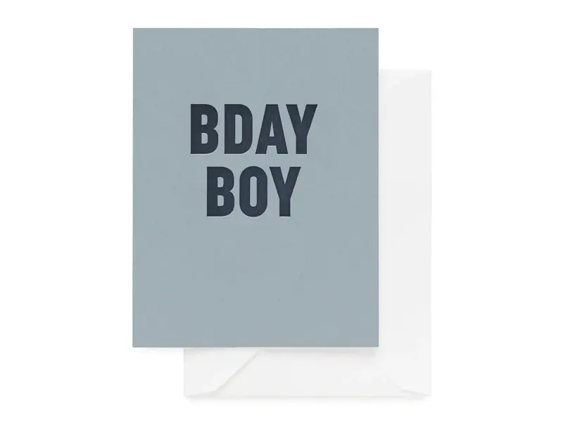 Sugar Paper Blue Bday Boy
