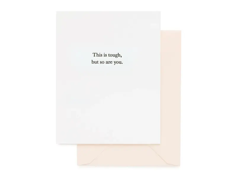 Sugar Paper This Is Tough, But So Are You