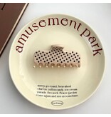 SoapElenGlen Classic Polka Dot Pattern Hair Clip