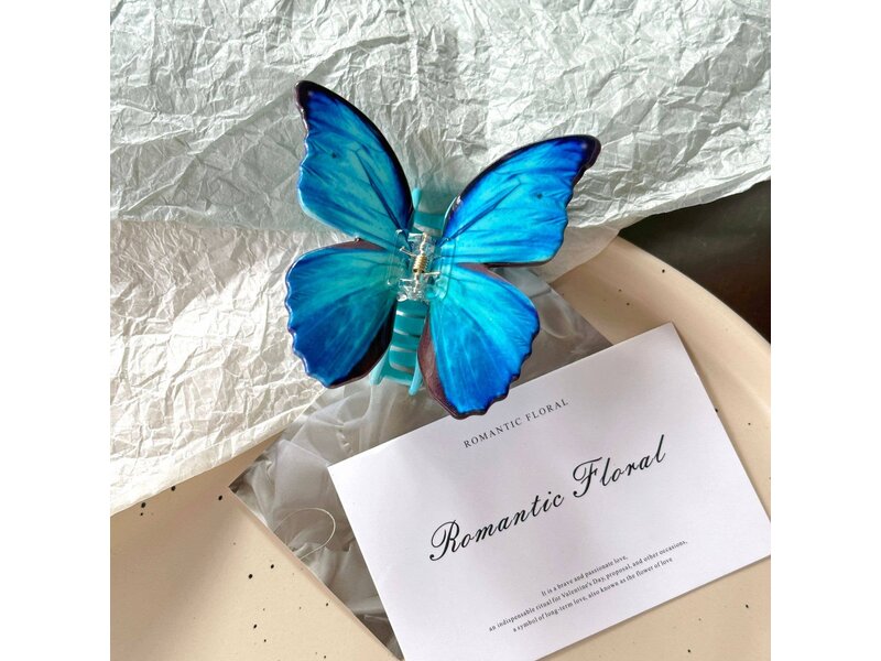SoapElenGlen Colorful Butterfly Claw Clip