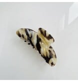 SoapElenGlen Glossy Diagonal Stripe Acrylic Hair Claw Clip