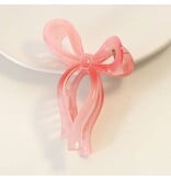SoapElenGlen Gradient Jelly Color Bow Hair Claw