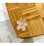SoapElenGlen Mini Glitter Christmas Hair Claw Clips