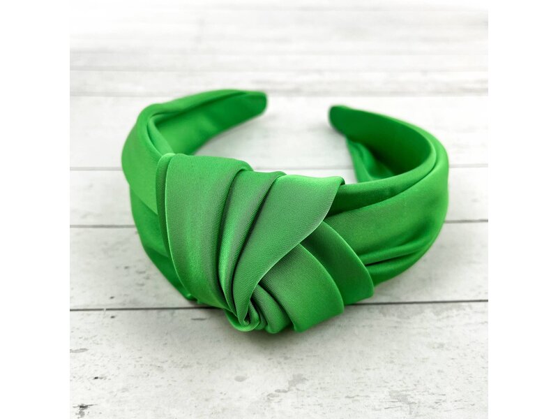 SoapElenGlen Solid Satin Wide Headband