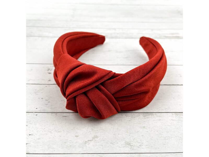 SoapElenGlen Solid Satin Wide Headband