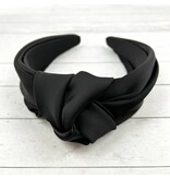 SoapElenGlen Solid Satin Wide Headband