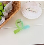 SoapElenGlen Gradient Candy Tone Bow Hair Claw Clip