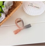 SoapElenGlen Gradient Candy Tone Bow Hair Claw Clip