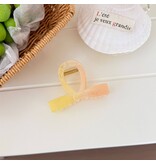 SoapElenGlen Gradient Candy Tone Bow Hair Claw Clip