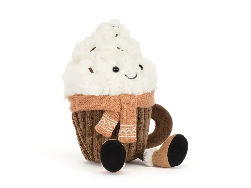 JellyCat Inc Amuseables Scarffles Hot Chocolate