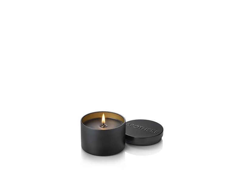 Apotheke Charcoal Mini Tin Candle