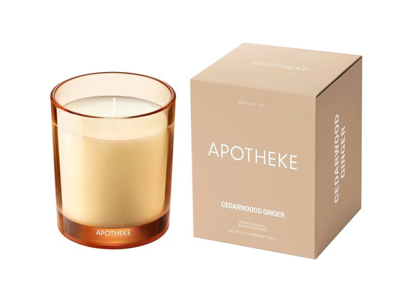 Apotheke Cedarwood Ginger Petite Candle