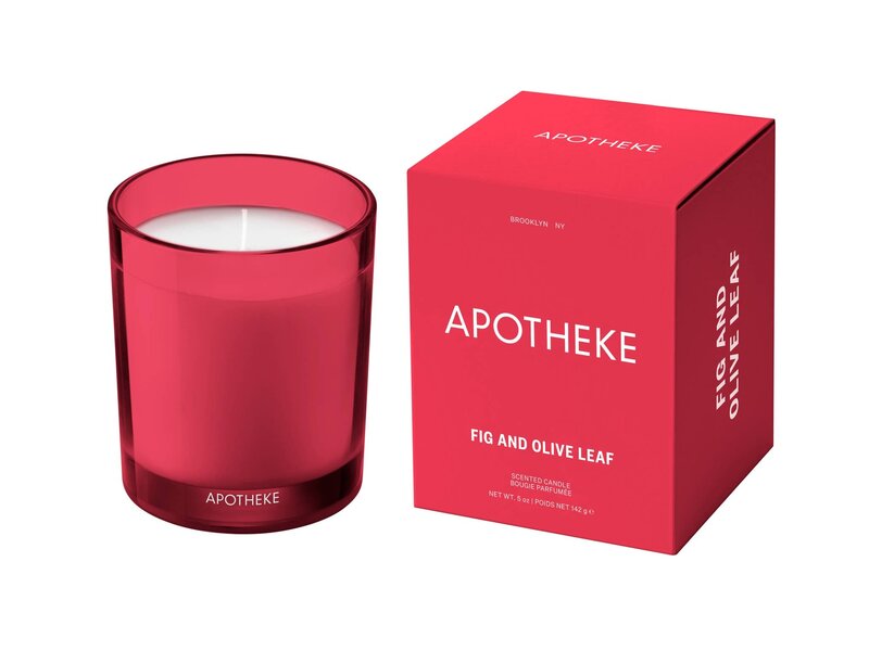 Apotheke Fig and Olive Leaf Petite Candle
