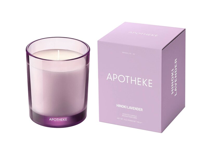 Apotheke Hinoki Lavender Petite Candle