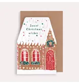 Sister Paper Co. Gingerbread House Christmas Card